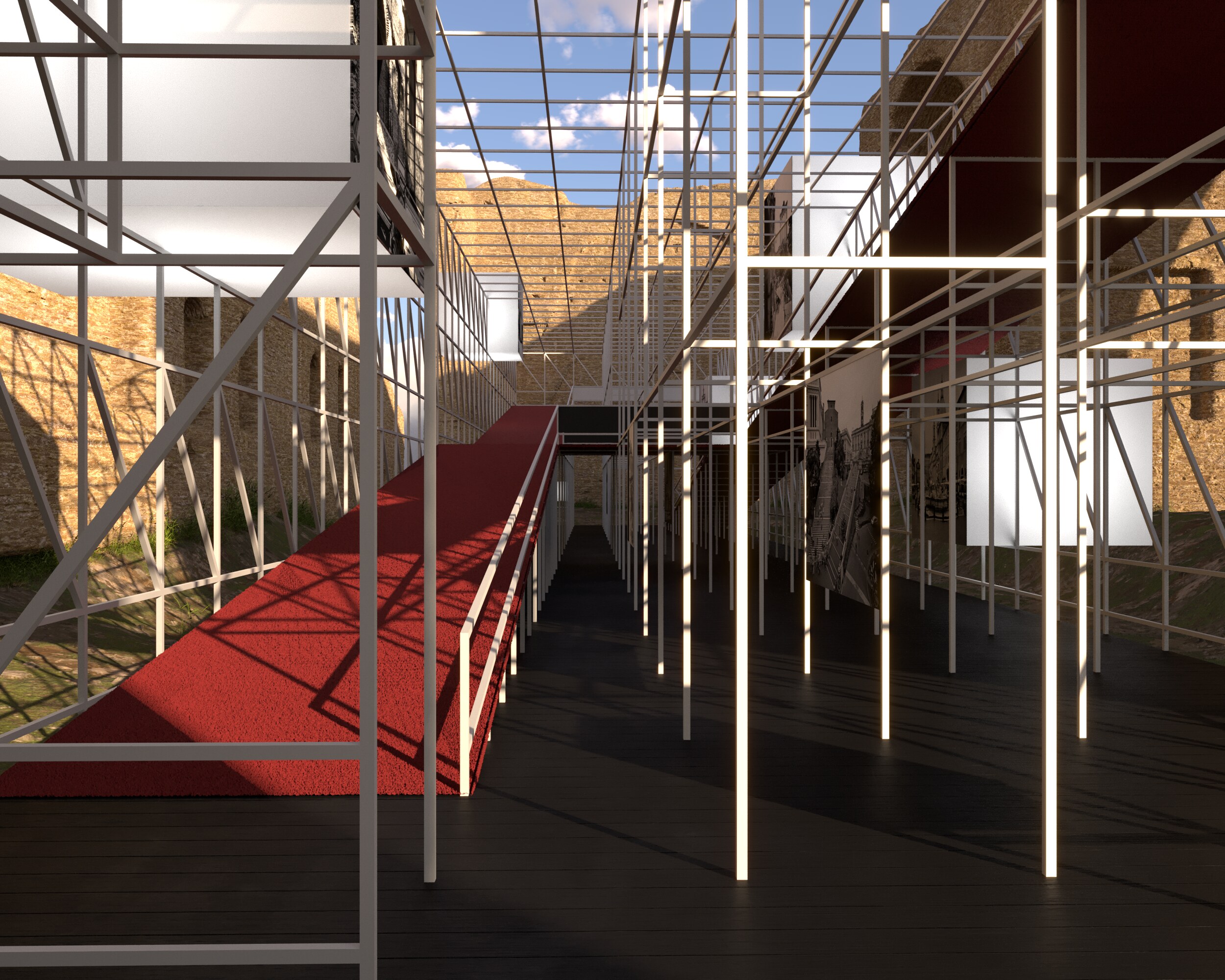 Eterna Bellezza — interior path